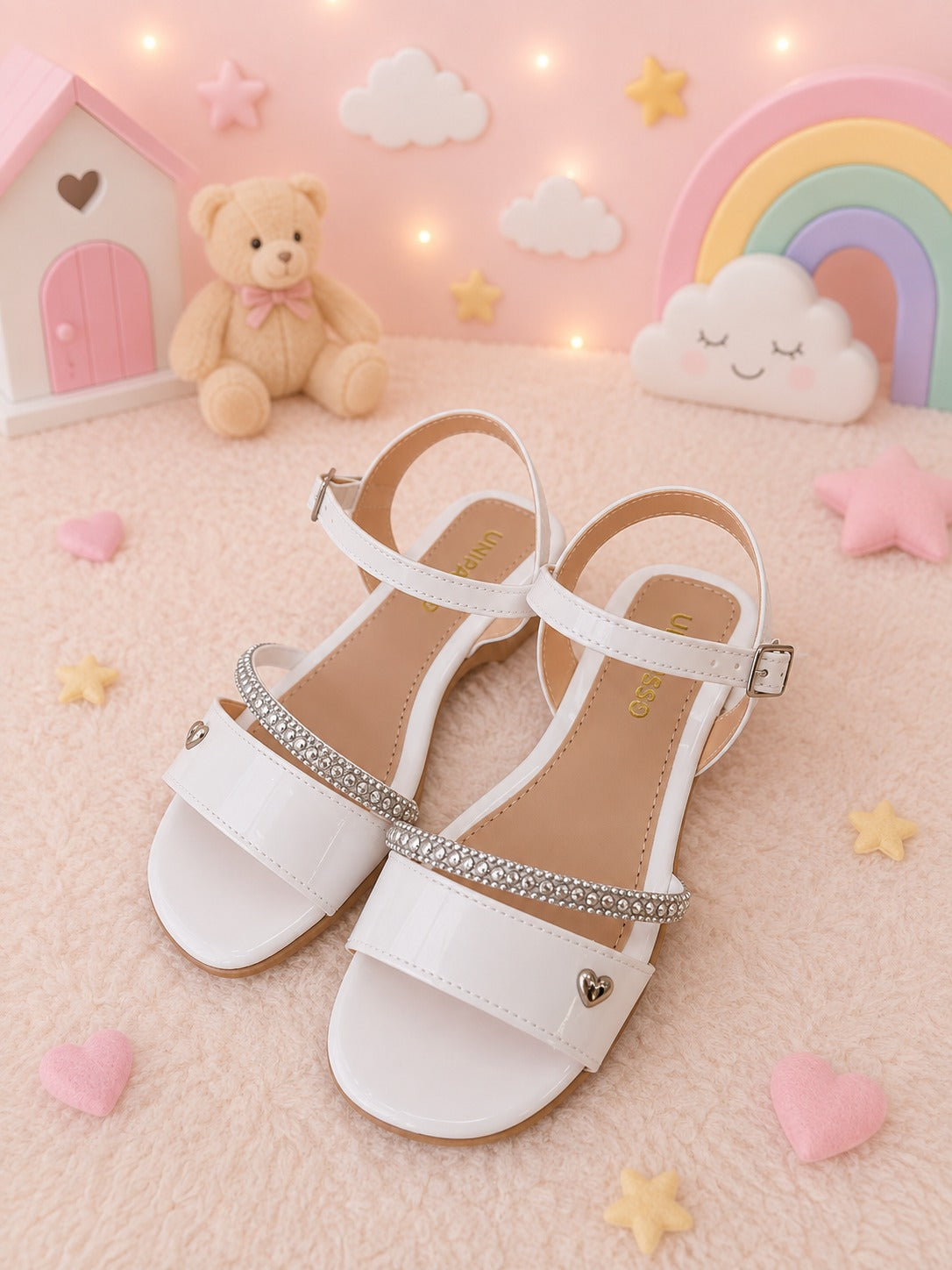 Sandália StarPink Aurora Branco (SNDLASTRPNKAROBRN)