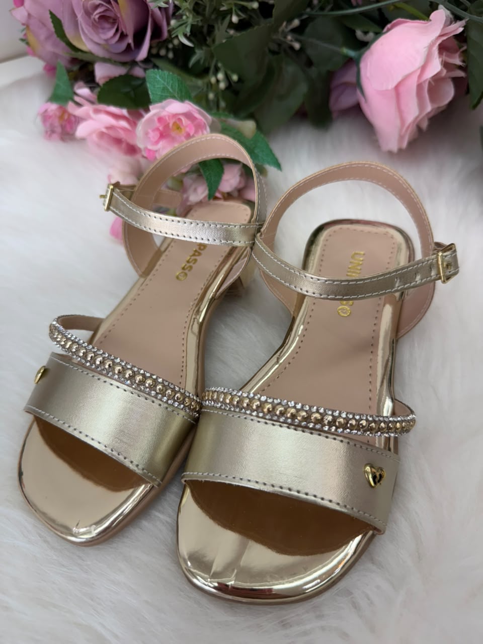 Sandália StarPink Aurora Dourado (SNDLASTRPNKAROERDRD)