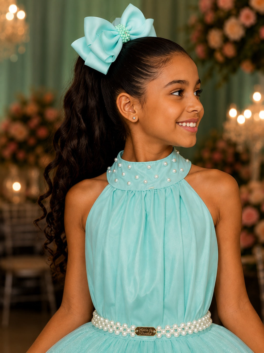 Vestido Banana Club Longo Âmbar Verde Menta (VESTBNCLBLNGAMBRVTDMN)