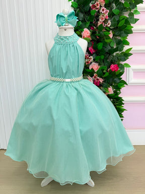 Vestido Banana Club Longo Âmbar Verde Menta (VESTBNCLBLNGAMBRVTDMN)