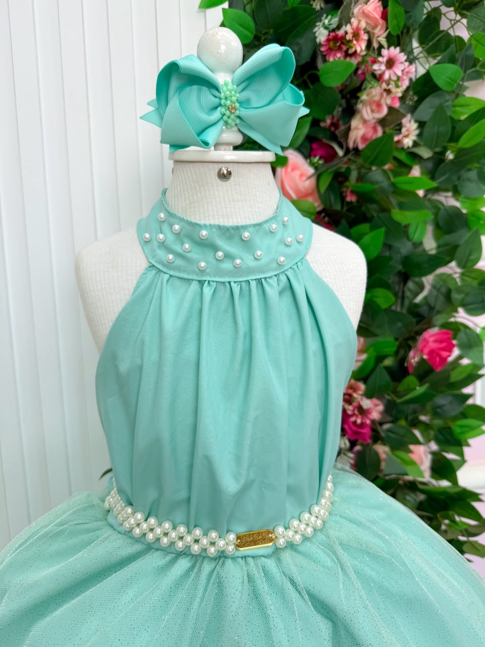 Vestido Banana Club Longo Âmbar Verde Menta (VESTBNCLBLNGAMBRVTDMN)
