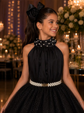 Vestido Banana Club Longo Âmbar Preto (VESTBANCLBAMBPRT)