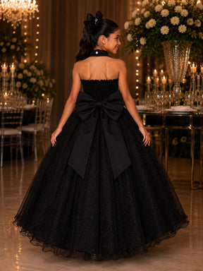 Vestido Banana Club Longo Âmbar Preto (VESTBANCLBAMBPRT)
