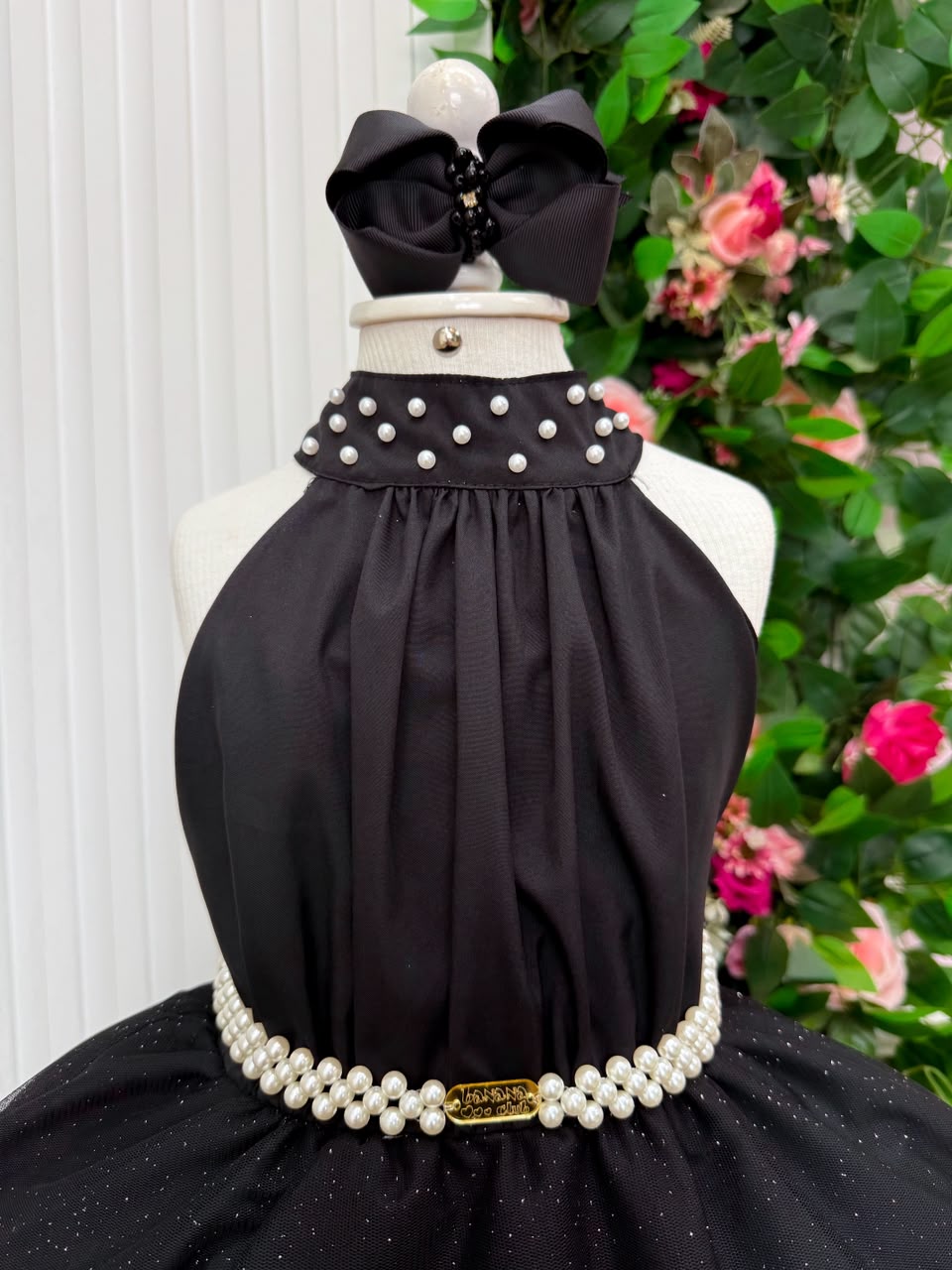Vestido Banana Club Longo Âmbar Preto (VESTBANCLBAMBPRT)