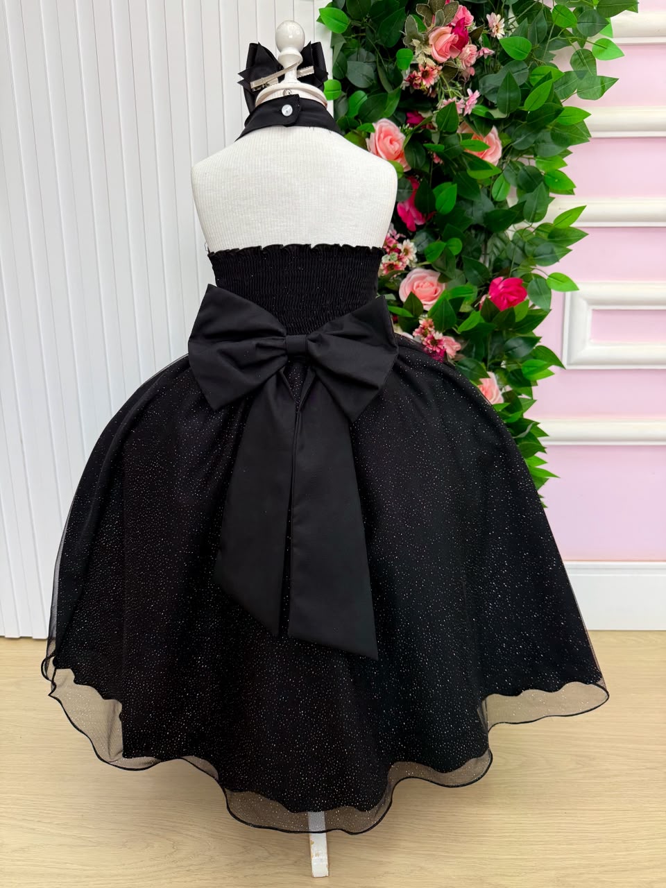 Vestido Banana Club Longo Âmbar Preto (VESTBANCLBAMBPRT)