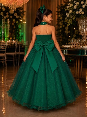 Vestido Banana Club Longo Âmbar Verde Bandeira (VESTBNACLBLNGAMBVRDBND)