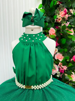 Vestido Banana Club Longo Âmbar Verde Bandeira (VESTBNACLBLNGAMBVRDBND)