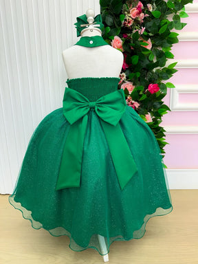 Vestido Banana Club Longo Âmbar Verde Bandeira (VESTBNACLBLNGAMBVRDBND)