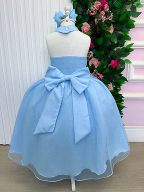 Vestido Banana Club Longo Âmbar Azul Bebe (VESTBNANCLBLNGAMBRAZLB)