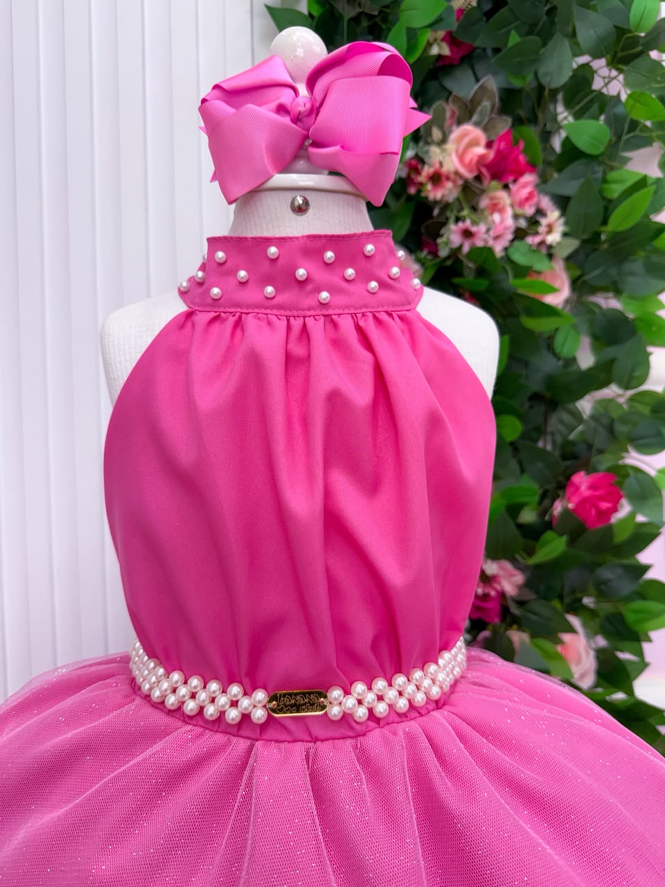 Vestido Banana Club Longo Âmbar Rosa Chiclete (VESTBNANCLBLNGAMBRS)