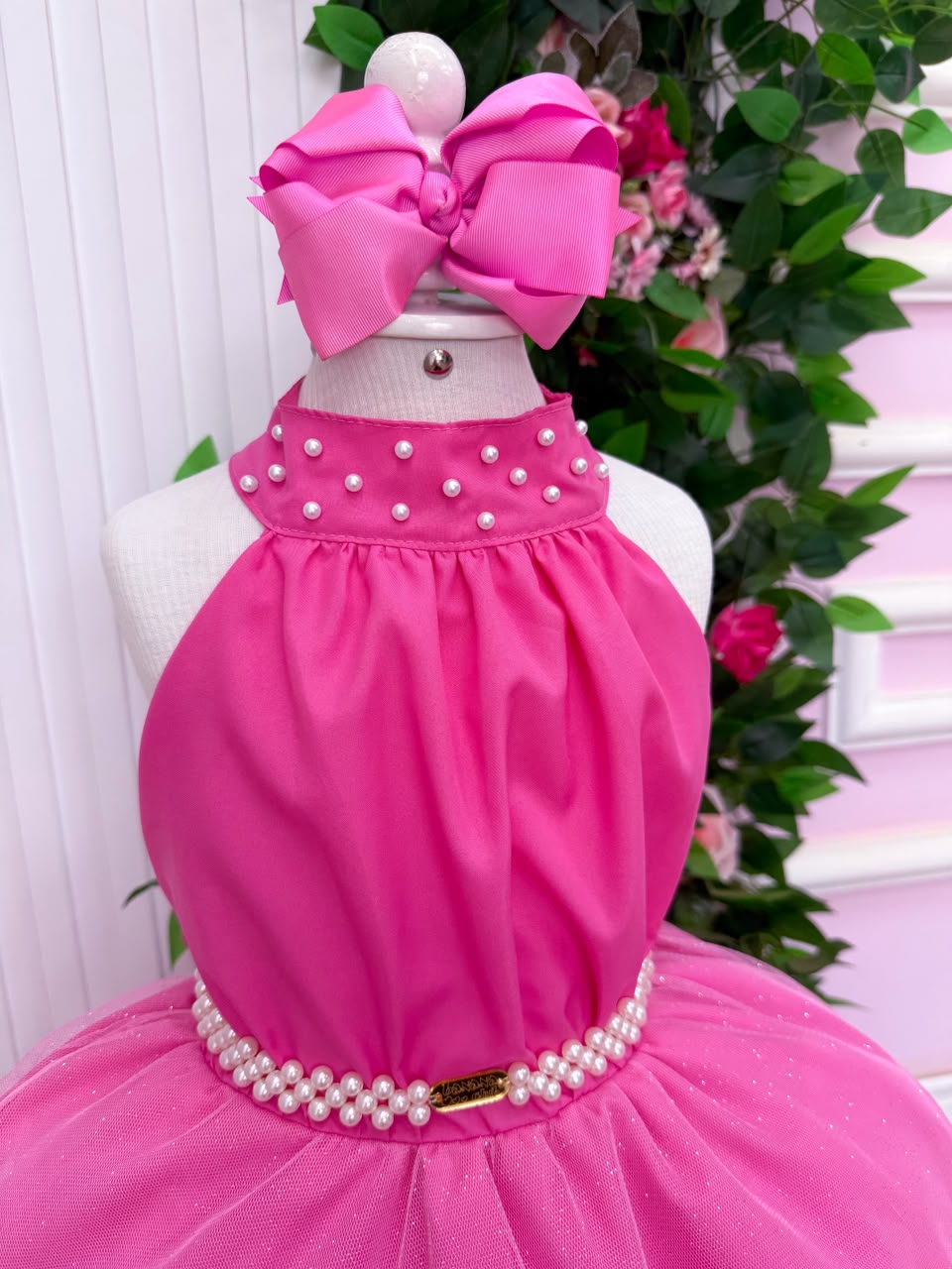 Vestido Banana Club Longo Âmbar Rosa Chiclete (VESTBNANCLBLNGAMBRS)