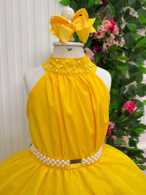 Vestido Banana Club Longo Âmbar Amarelo (VESTBNCLBLNGAMBRAMRL)