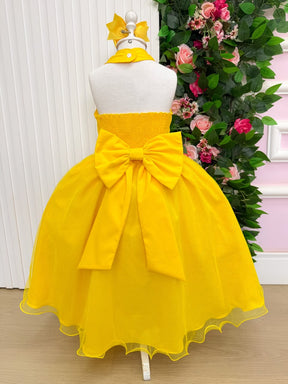 Vestido Banana Club Longo Âmbar Amarelo (VESTBNCLBLNGAMBRAMRL)