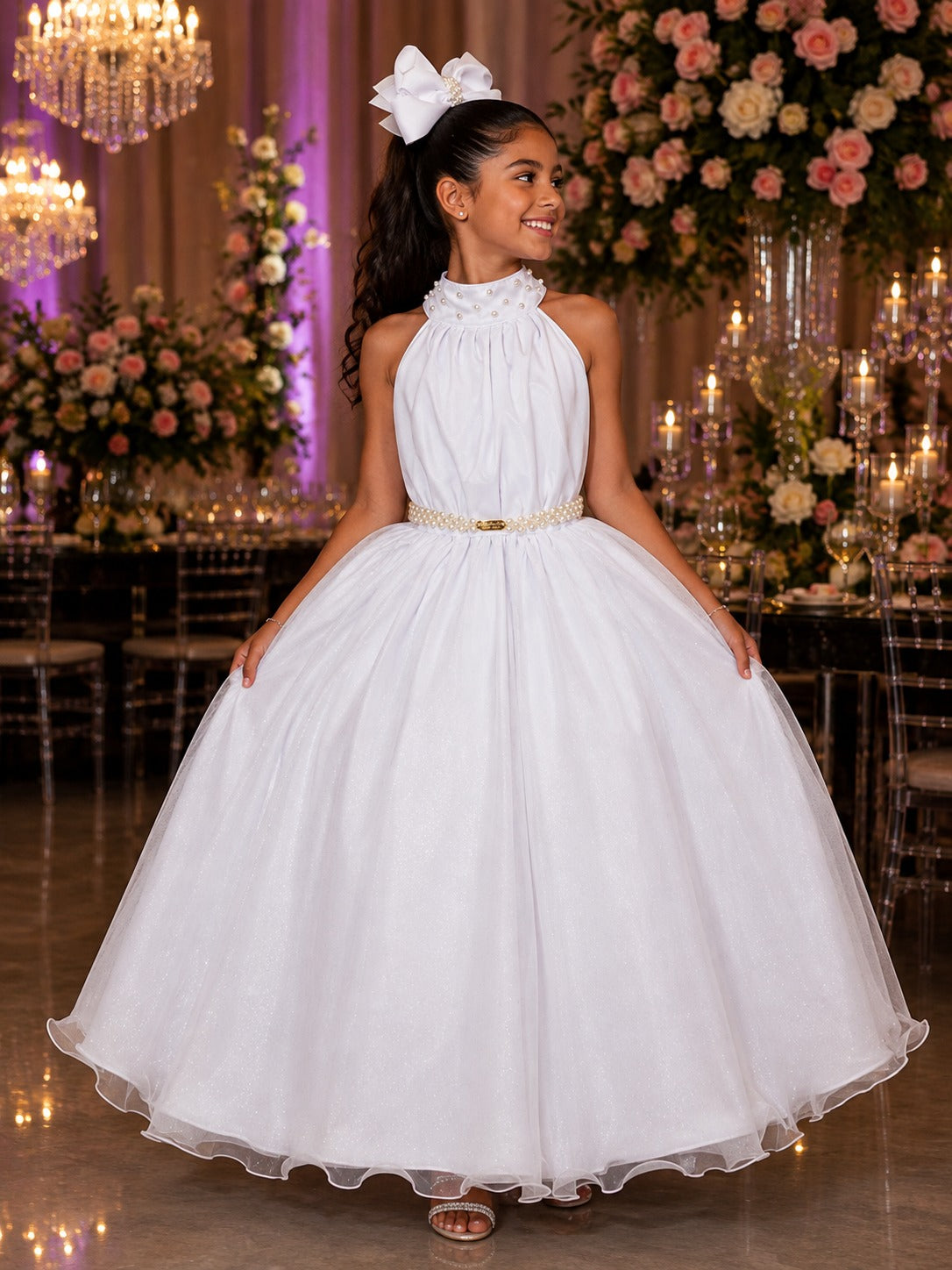 Vestido Banana Club Longo Âmbar Branco (VESTBNCLBLNGAMBBRN)