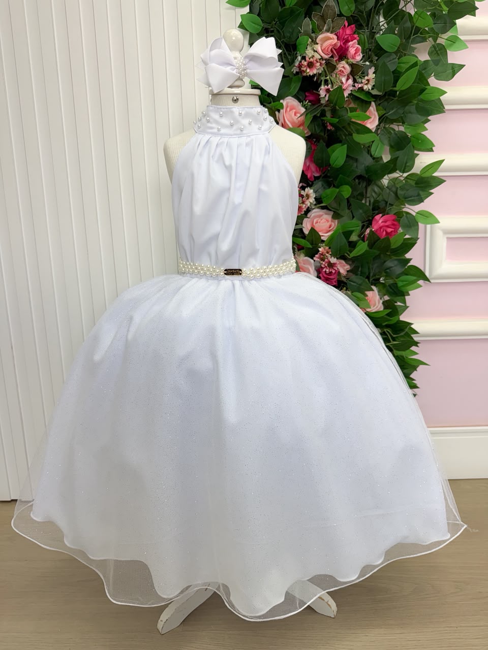 Vestido Banana Club Longo Âmbar Branco (VESTBNCLBLNGAMBBRN)
