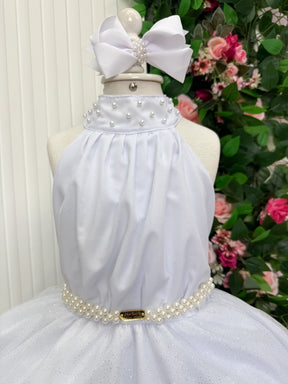 Vestido Banana Club Longo Âmbar Branco (VESTBNCLBLNGAMBBRN)