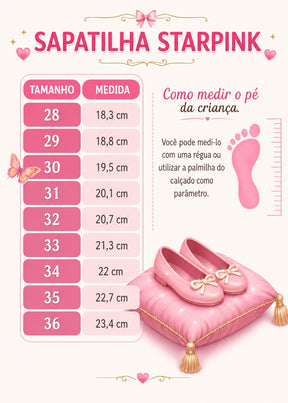 Sapatilha StarPink Cristal Nude - Rosa (SPTLHSRPNKCTALNUDRS)