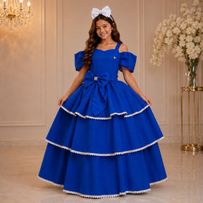 Vestido Banana Club Longo Safira Azul Royal (VESTBNACLBLNGSFAZLRAL)