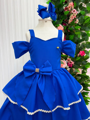 Vestido Banana Club Longo Safira Azul Royal (VESTBNACLBLNGSFAZLRAL)