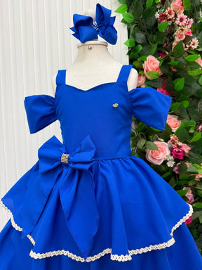Vestido Banana Club Longo Safira Azul Royal (VESTBNACLBLNGSFAZLRAL)