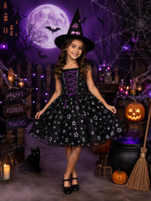 Fantasia/ Vestido Mini Miss Doce Mistério -  Halloween (FTVESTMNMDCH)