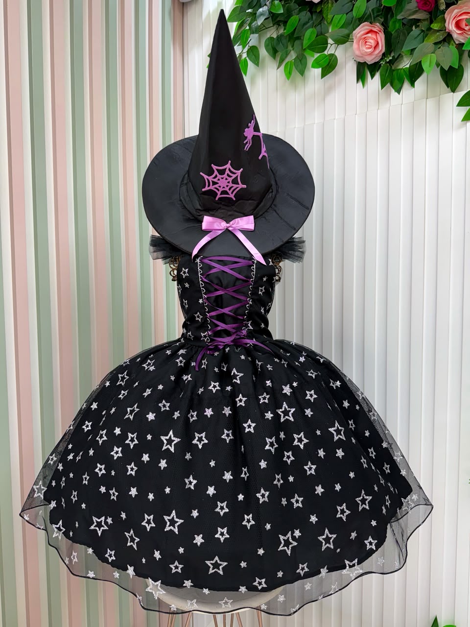 Fantasia/ Vestido Mini Miss Doce Mistério -  Halloween (FTVESTMNMDCH)