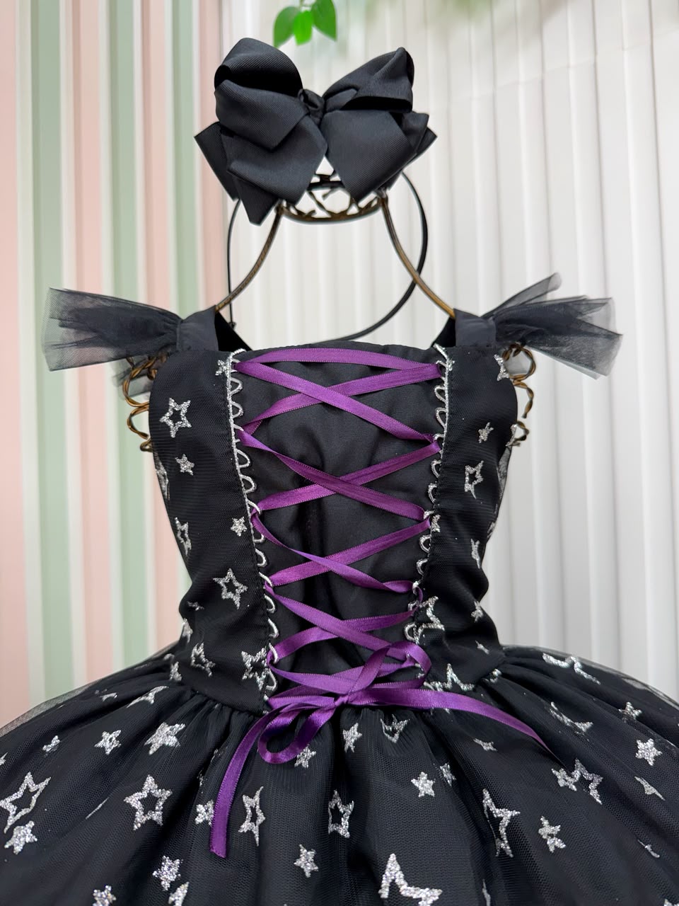 Fantasia/ Vestido Mini Miss Doce Mistério -  Halloween (FTVESTMNMDCH)