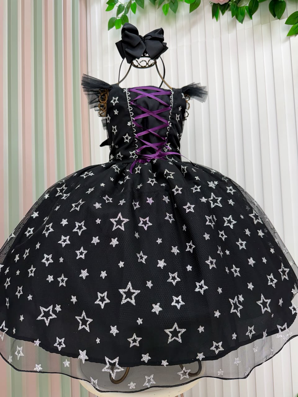 Fantasia/ Vestido Mini Miss Doce Mistério -  Halloween (FTVESTMNMDCH)