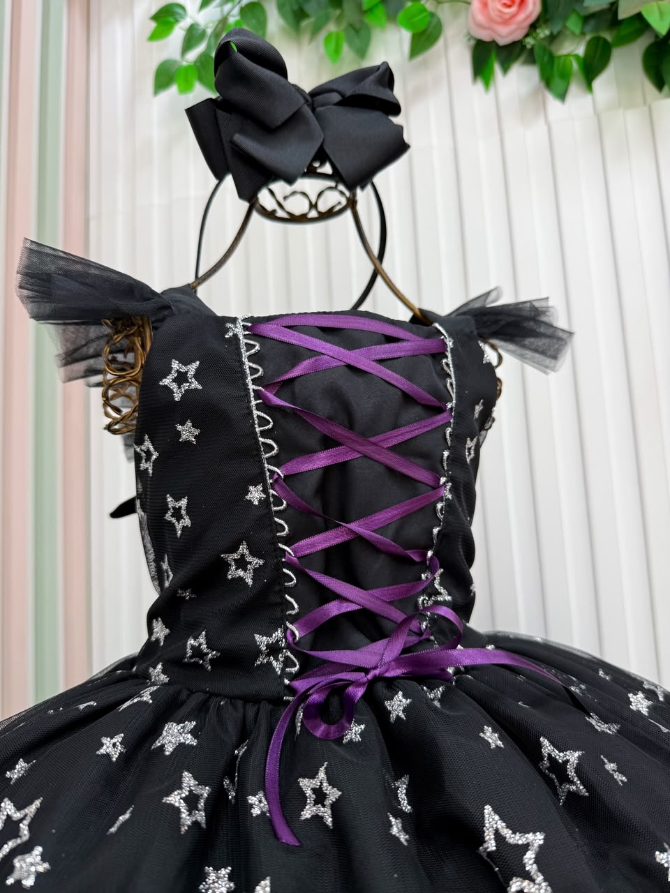 Fantasia/ Vestido Mini Miss Doce Mistério -  Halloween (FTVESTMNMDCH)