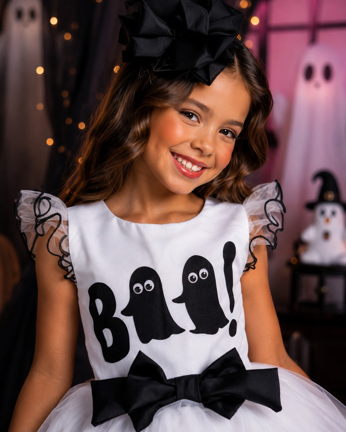 Fantasia/ Vestido Mini Miss Boo Encantado -  Halloween (VESTMNMSBE)