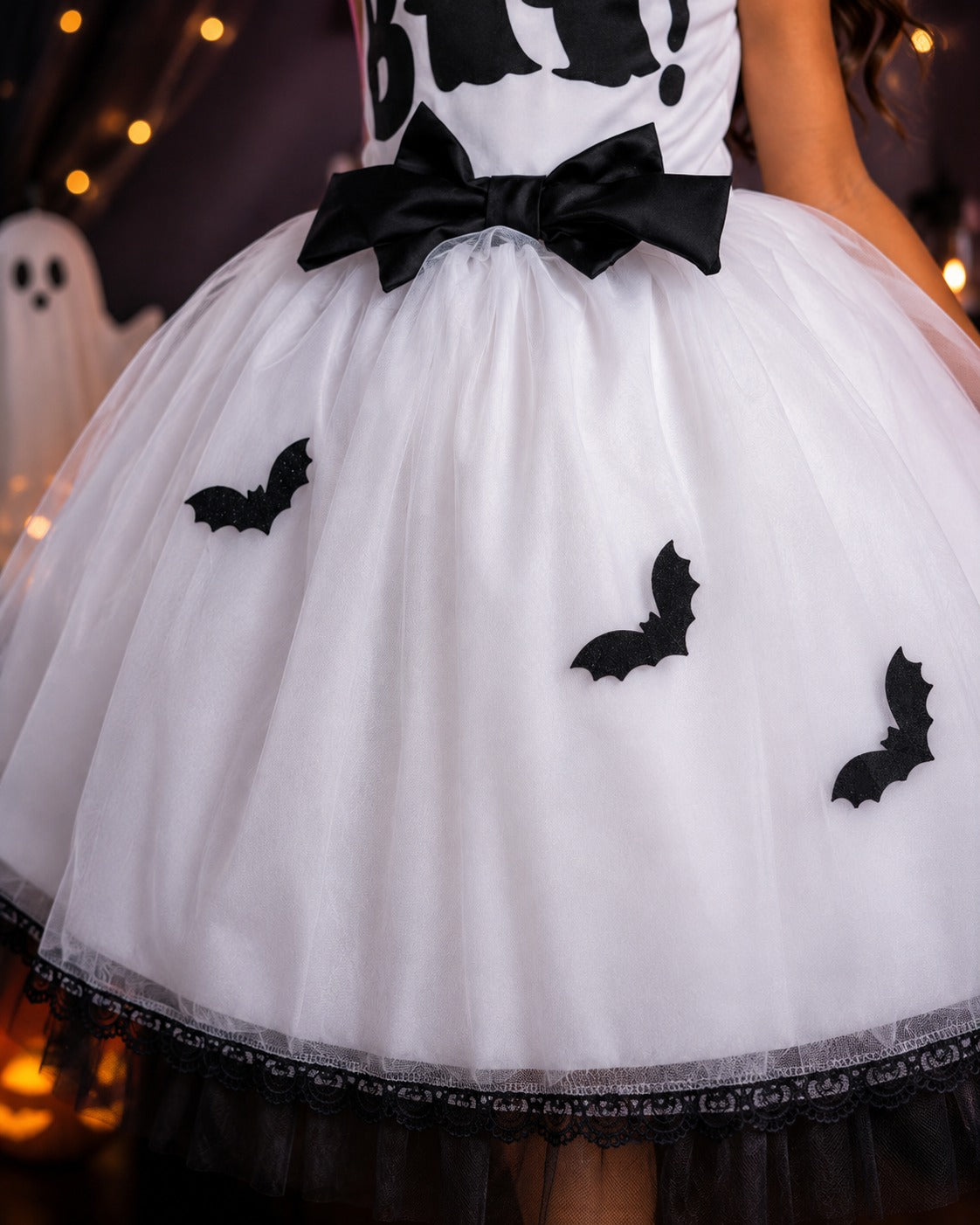 Fantasia/ Vestido Mini Miss Boo Encantado -  Halloween (VESTMNMSBE)