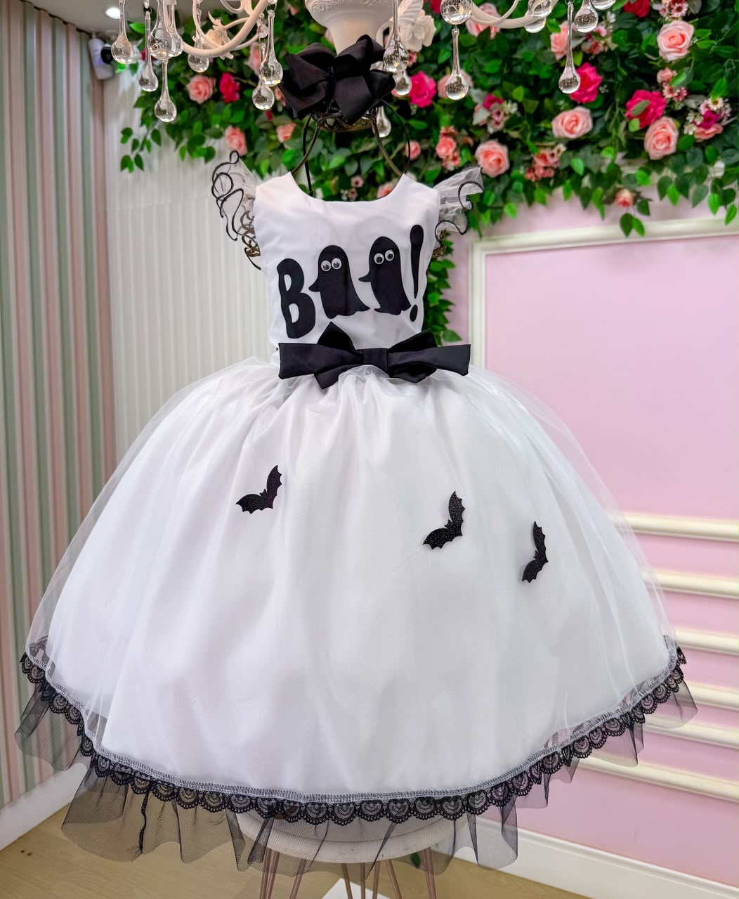 Fantasia/ Vestido Mini Miss Boo Encantado -  Halloween (VESTMNMSBE)