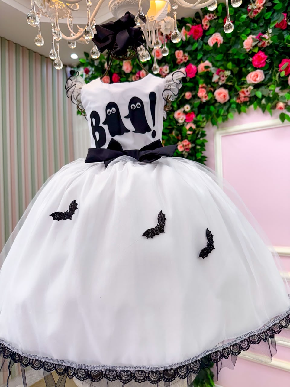 Fantasia/ Vestido Mini Miss Boo Encantado -  Halloween (VESTMNMSBE)