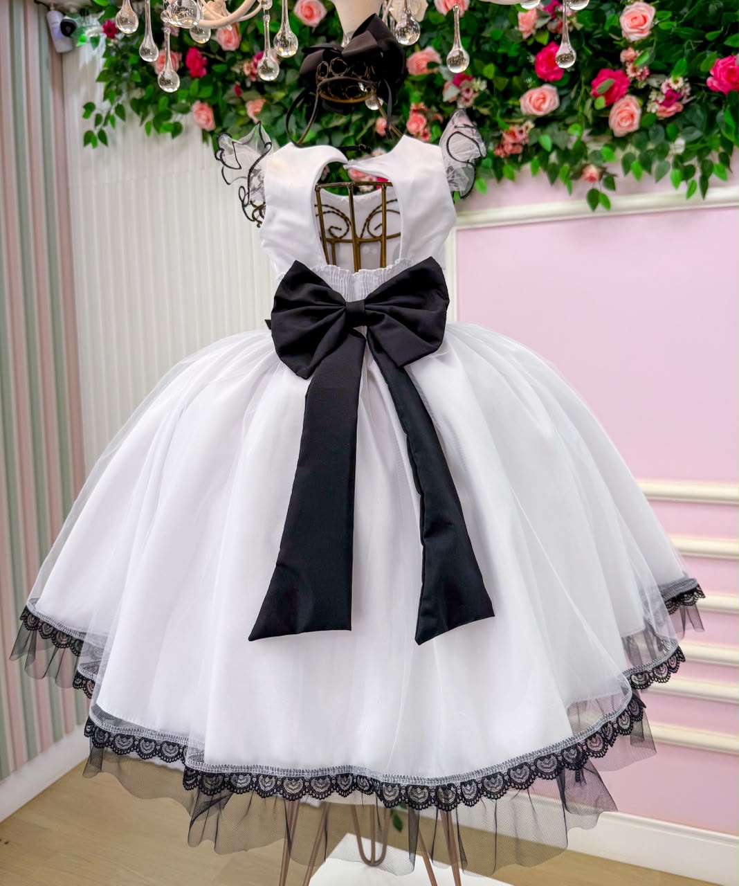 Fantasia/ Vestido Mini Miss Boo Encantado -  Halloween (VESTMNMSBE)