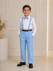 Conjunto Meninos Miss Cherry Leo Azul Claro Md 2 (CONJMMCLAZCMD2)