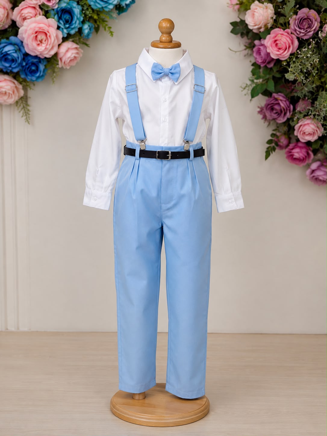 Conjunto Meninos Miss Cherry Leo Azul Claro Md 2 (CONJMMCLAZCMD2)