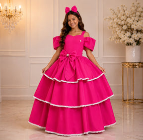 Vestido Banana Club Longo Safira Pink (VESTBNCLSPNK)