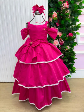 Vestido Banana Club Longo Safira Pink (VESTBNCLSPNK)