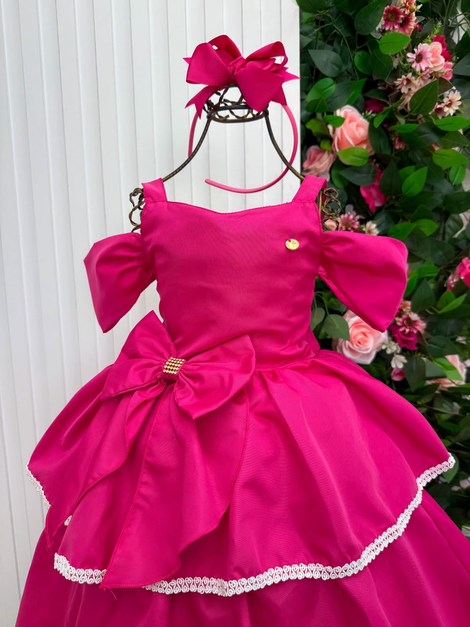 Vestido Banana Club Longo Safira Pink (VESTBNCLSPNK)