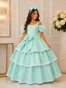 Vestido Banana Club Longo Safira Verde Menta (VESTBNCLLGSVRM)